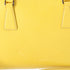 Prada Saffiano Lux Bowler Satchel Bag Girasole Yellow